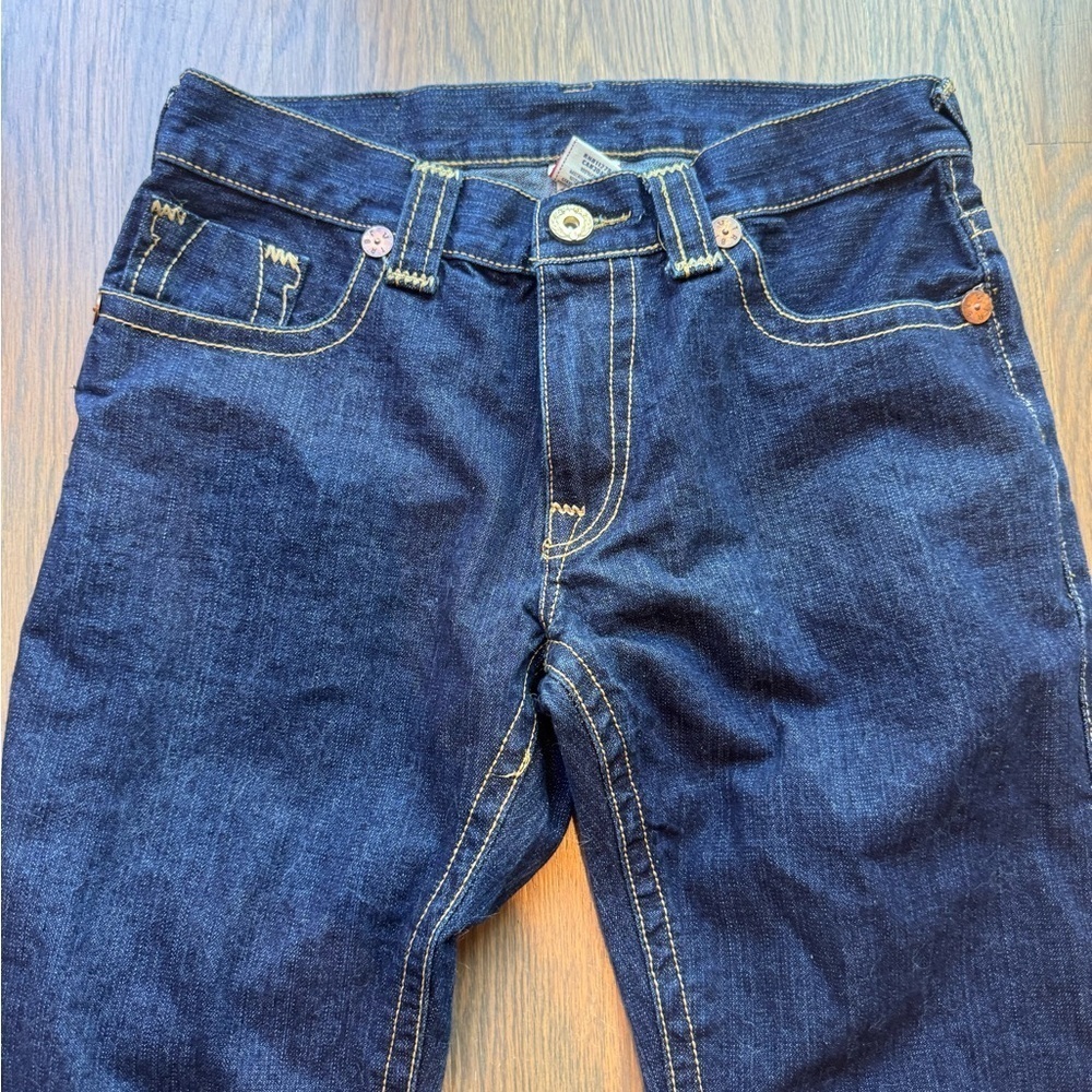 Authentic True Religion Jeans size 36 blue indigo made USA - Picture 8 of 11